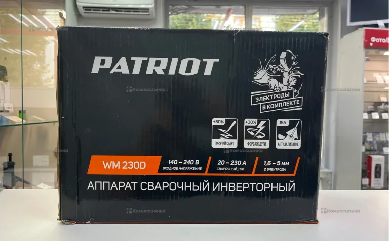 Сварочный инвертор Patriot WM 230 D
