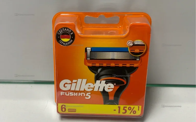 Сменные касеты Gillette Fusion 5 (6шт)