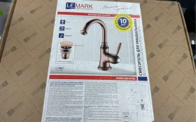 Купить Смеситель для раковины Lemark Spark LM6707RG б/у , в Москва и область Цена:3900рублей