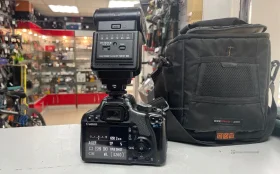 Купить фотоаппарат Canon 450D + вспышка Sigma EF-500ST б/у , в Санкт-Петербург Цена:7900рублей