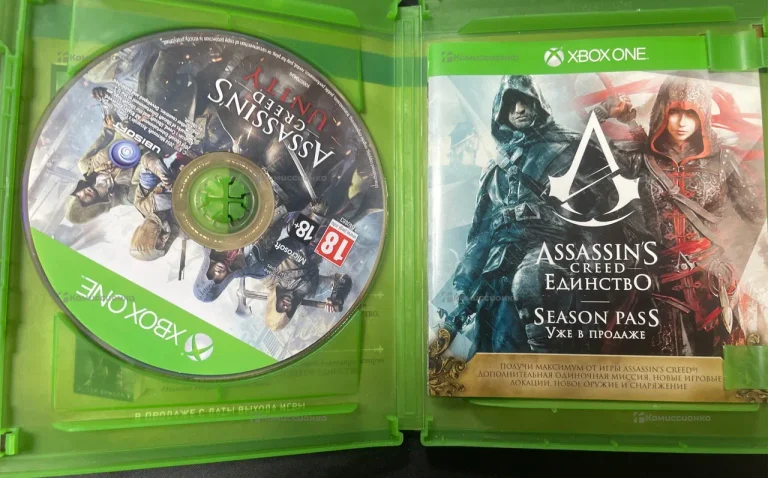 Xbox one диск assassins creed