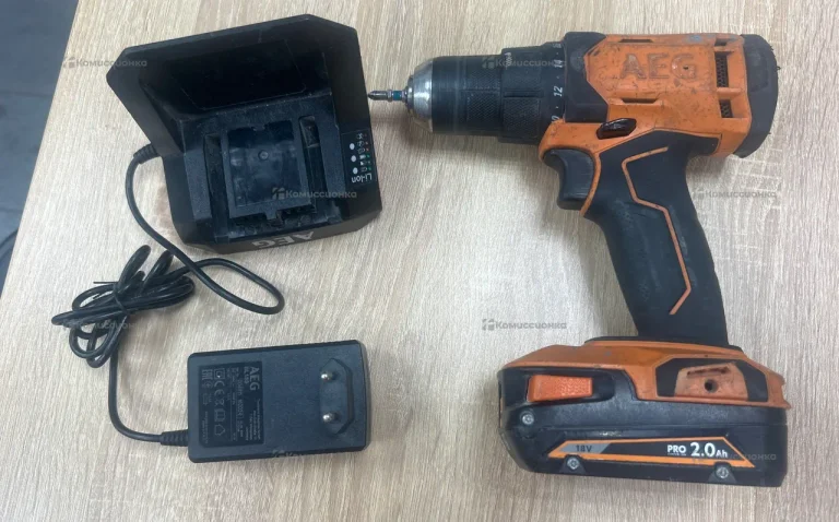 Шуруповерт аккумуляторный AEG BS18G4