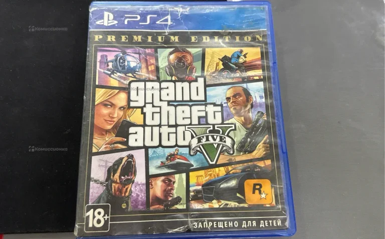 ps4 диск gta 5