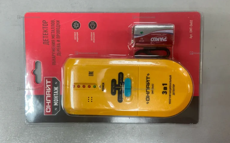 Детектор обнаружения металлов, дерева и проводки