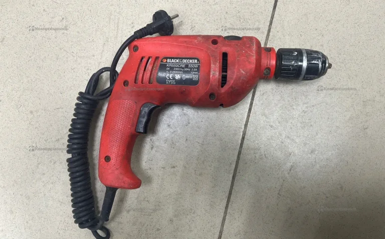 Дрель Дрель Black Decker KR550RE