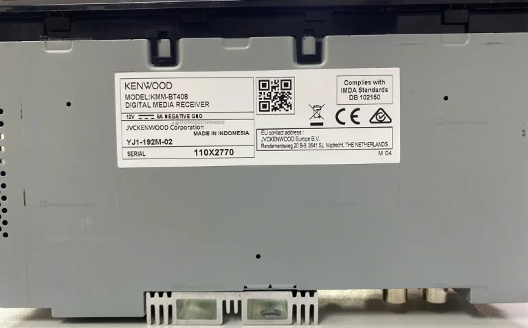 Автомагнитола  Kenwood KMM 408BT