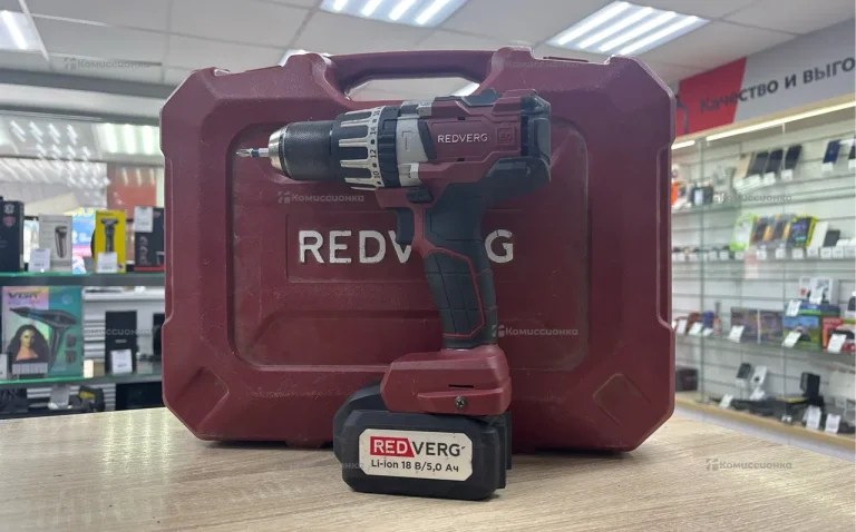 Шуруповерт REDVERG RD-IS18BLM/U