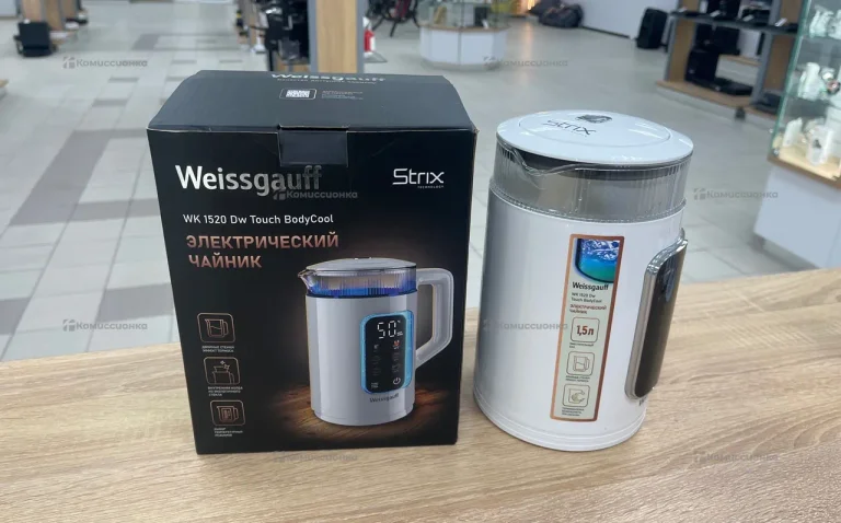 Электрический чайник Weissgauff WK 1520 Dw Touch BodyCool
