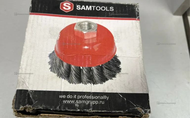 Щетка по металлу крученная SAMTOOLS 125mm/m14