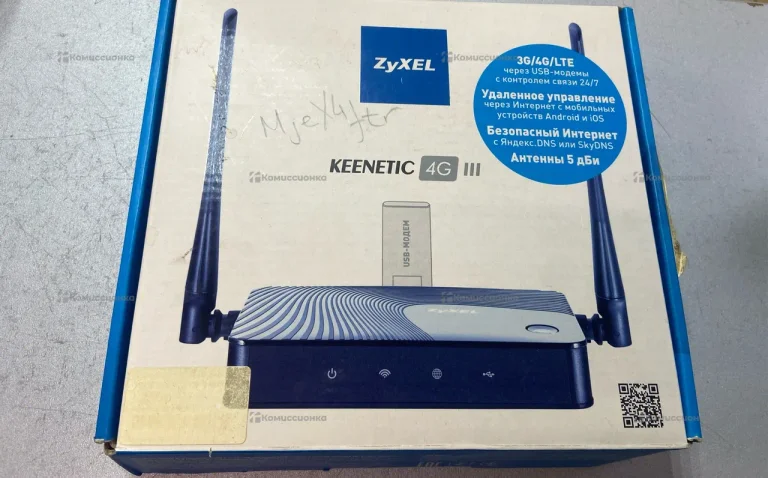Роутер zyxel keenetic 4g