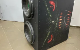 Купить Сабвуфер Apocalypse DB 3515r x2 с коробом 7kW б/у , в Уфа Цена:70000рублей