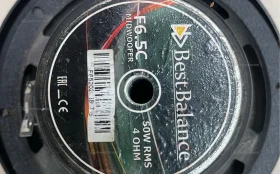 Купить Колонки компонентные BestBalance F6.5c б/у , в Краснодар Цена:3500рублей