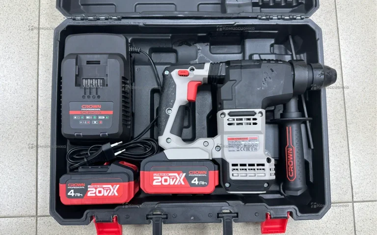 Аккумуляторный перфоратор CROWN CT28001HX-4 BMC