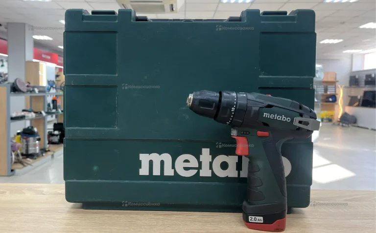 Аккумуляторная дрель-шуруповерт Metabo PowerMaxx S
