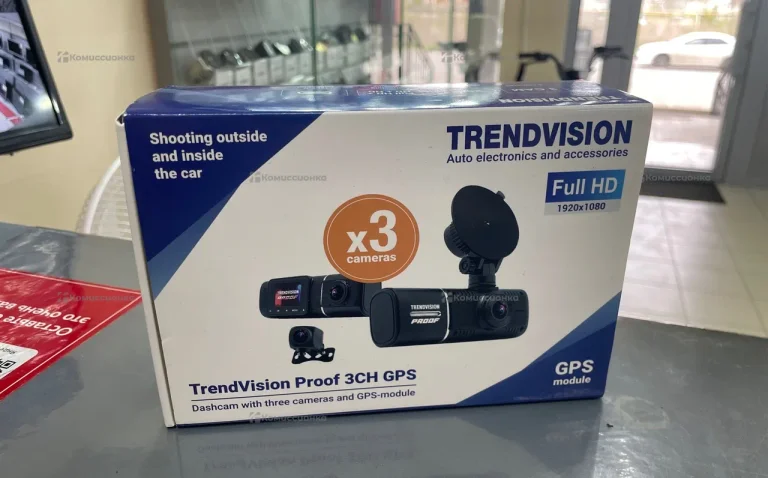 Видеорегистратор  trendvision proof 3ch gps