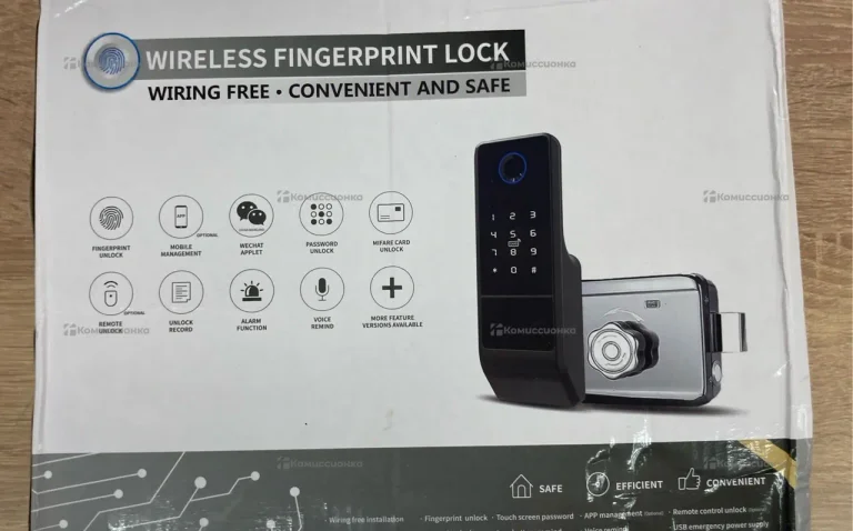 Биометрический замок WIRELESSFINGERPRINT