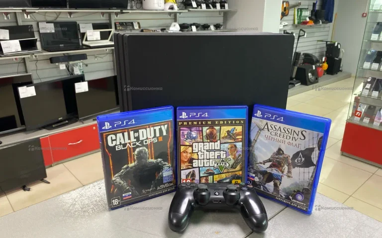 Приставка PS4 Pro 1TB.