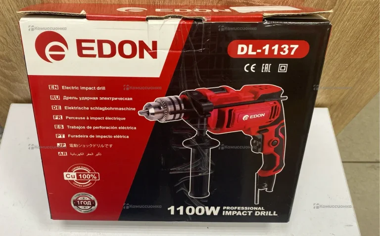 Дрель EDON DL-1137 (новая)