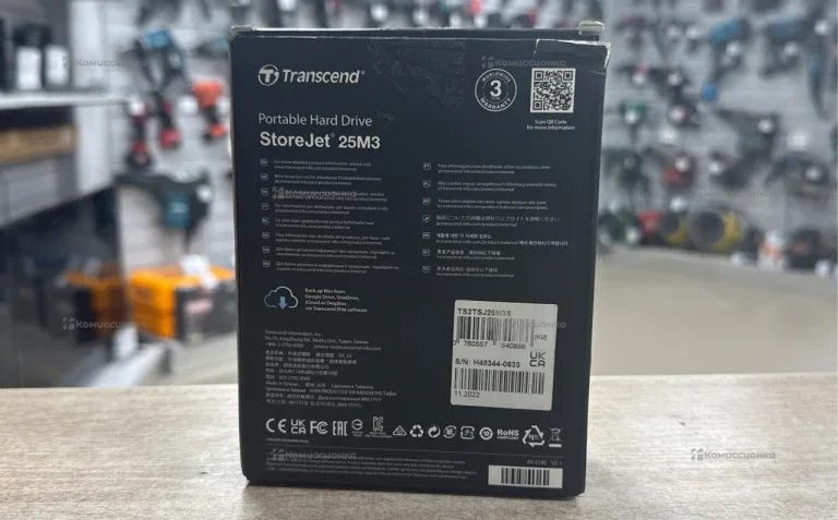 Жесткий диск transcend StoreJat 25M3