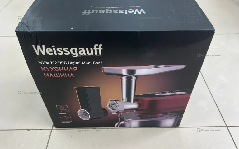 Кухонная машина Weissgauff WKM 792 DPB Digital Multi Chef