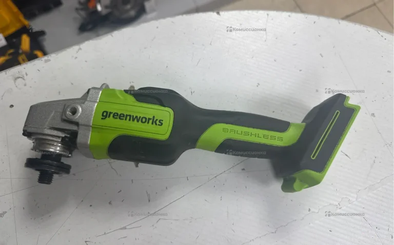 Аккумуляторная УШМ GreenWorks GD24AG