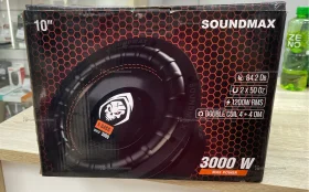 Купить Сабвуфер soundmax sm-csx403 б/у , в Магнитогорск Цена:3900рублей