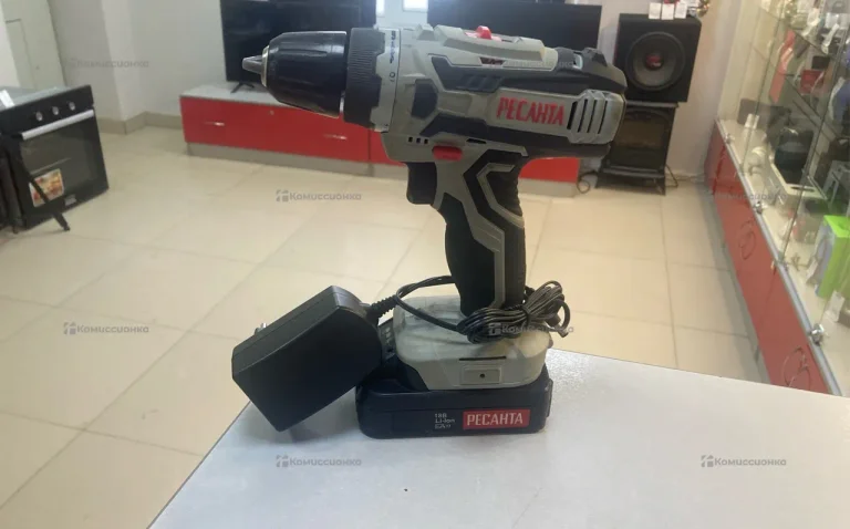 дрель-шуруповерт ресанта да-18-2лк