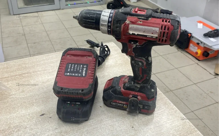 Дрель шуруповёрт ЗУБР дшл 185-22