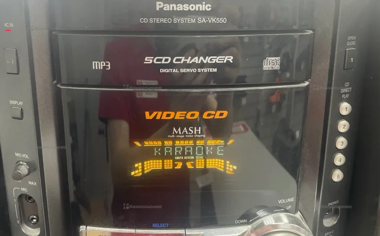 Музыкальный центр  Panasonic sa-vk550