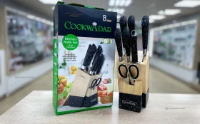 Купить Набор ножей на подставке Cookwadar б/у , в Екатеринбург Цена:1590рублей