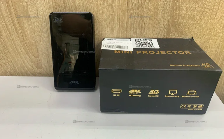 Mini Projector DLP TEX P09 1/8 Gb 4K 3D Android 9.