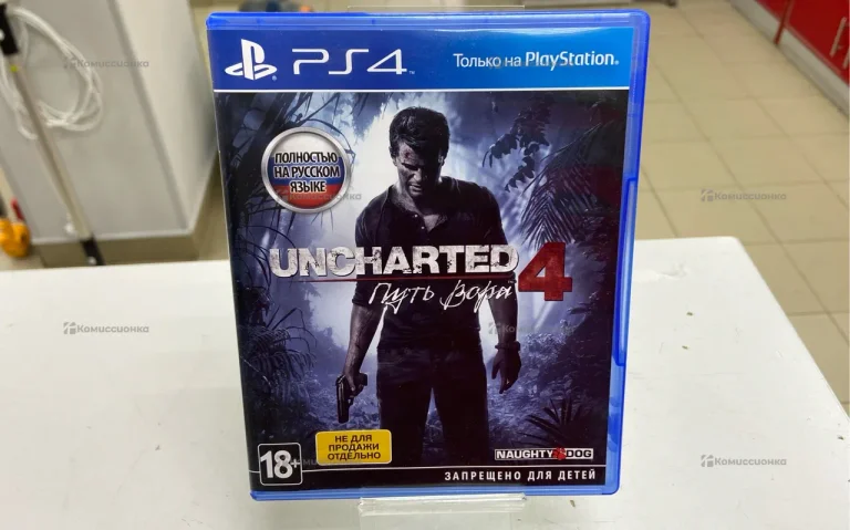 Диск PS4 Uncharted 4