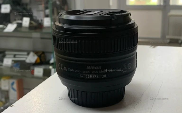 Объектив Nikon 50mm f/ 1.8 g